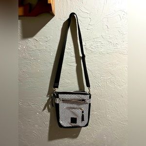 Checkered Shoulder purse